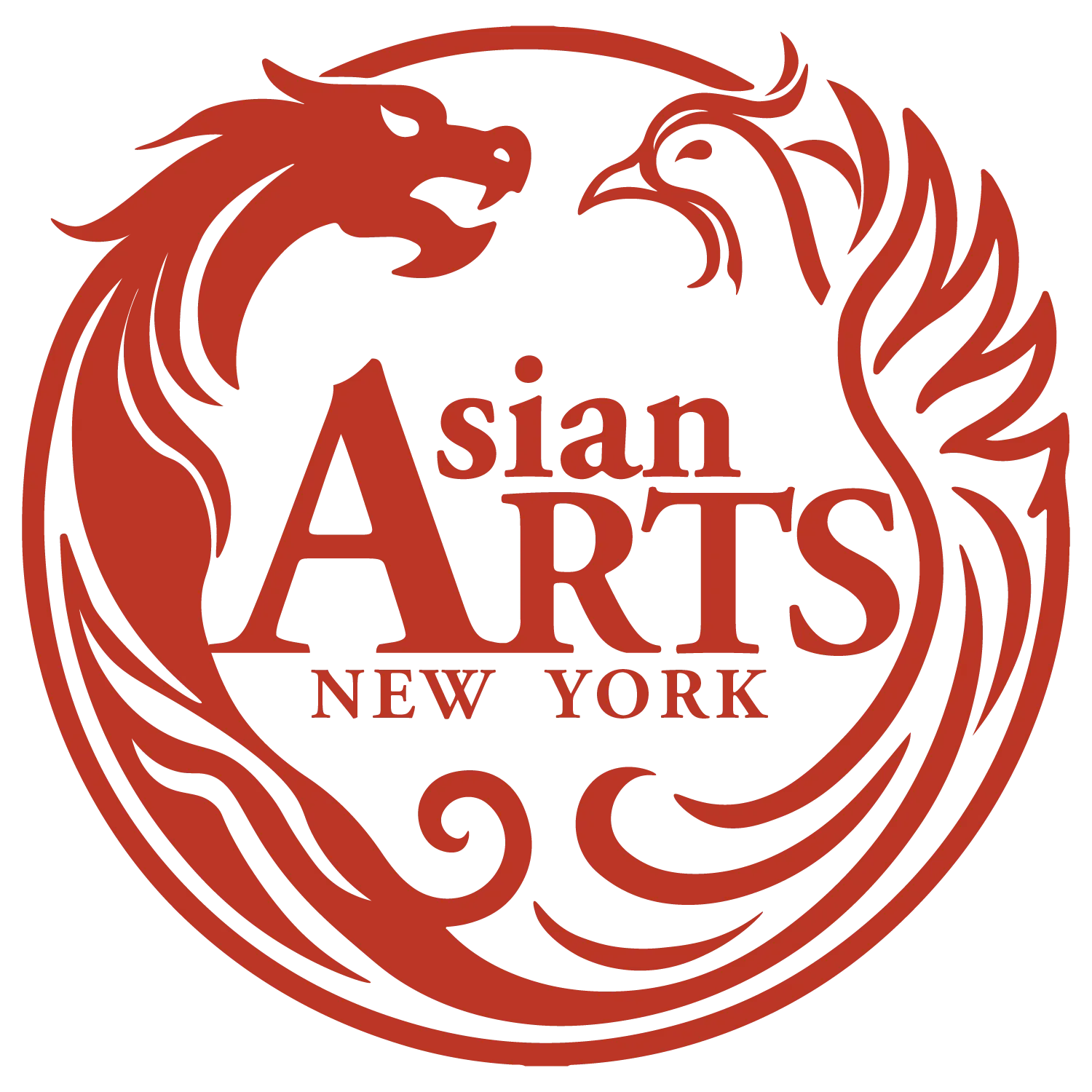 Asian Arts New York website, poster, booklet, and visual identity overview