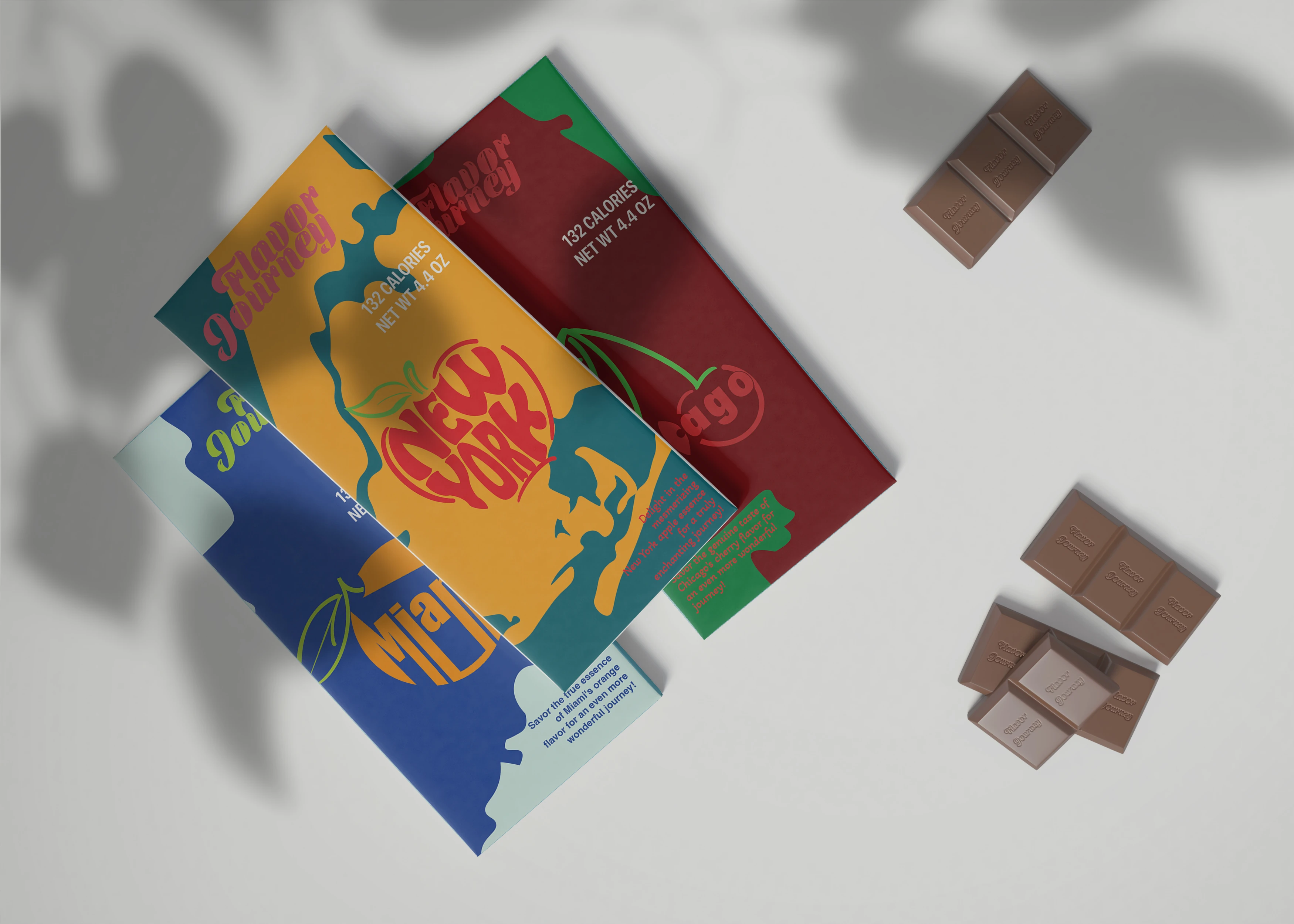 Chocolate bar packaging and brand concept preview