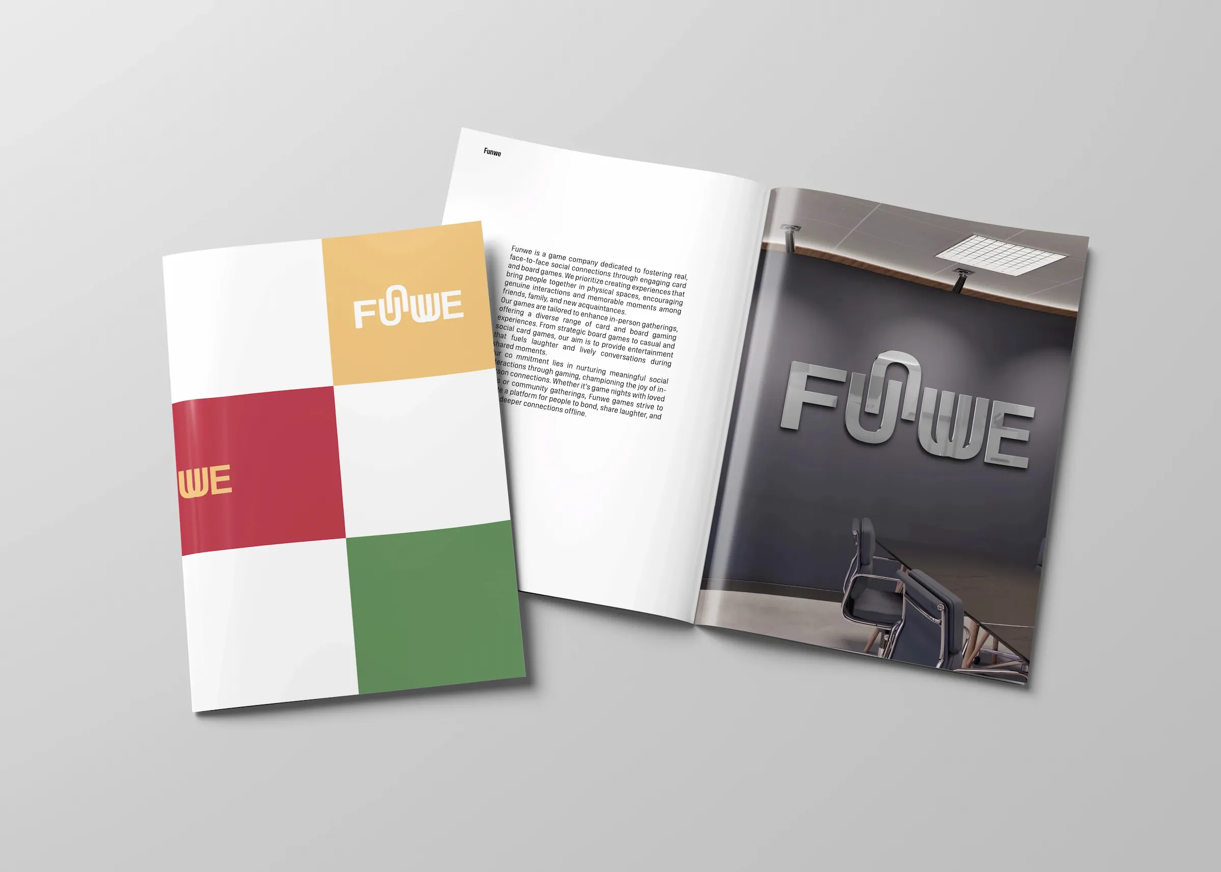 Funwe game manual design